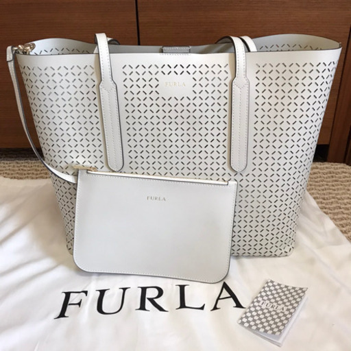 【FURLA】白☆トートバッグ☆