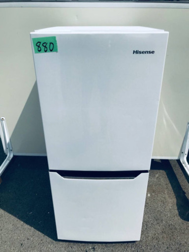 ✨2017年製✨880番 Hisense✨2ドア冷凍冷蔵庫✨HR-D1302‼️