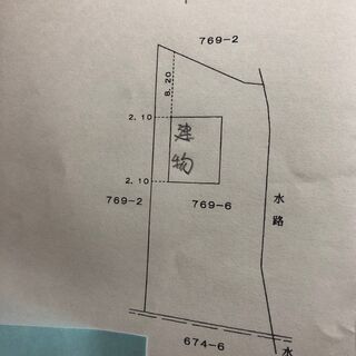 プライベートオートキャンプに最適地（ログ小屋３LDK付）