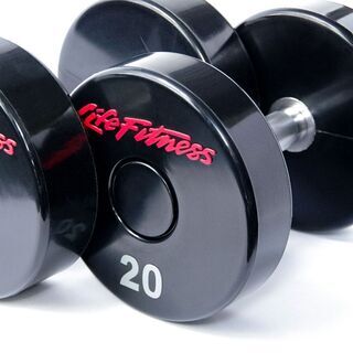 ネット決済／配送無料】業務用ダンベル20㎏ ウレタン  