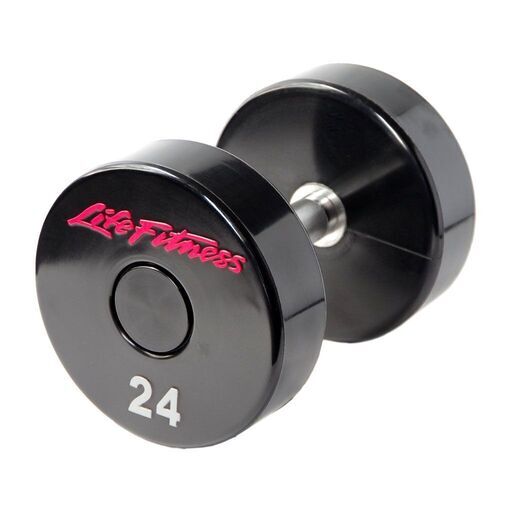 ネット決済／配送無料】業務用ダンベル24㎏ウレタンコーティング  