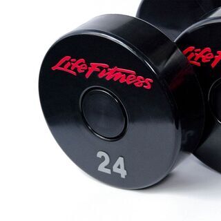 【ネット決済／配送無料】業務用ダンベル24㎏　ウレタンコーティング　鉄アレイ【美品未使用】