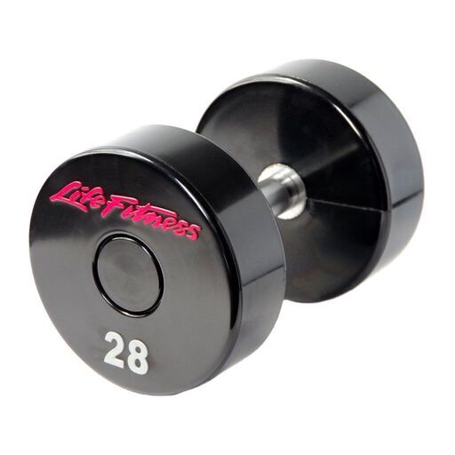 ネット決済／配送無料】業務用ダンベル28㎏ ウレタンコーティング