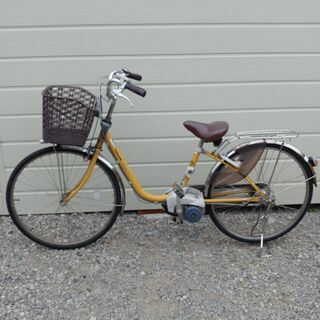 電動アシスト自転車5月-9　パナソニック　26インチ　バッテリー　充電器付き 