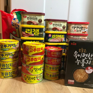 【ネット決済】【食品】　韓国ハム&ツナ缶　計26個