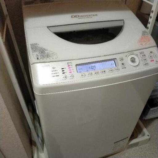 洗濯槽業者クリーニング済　洗濯機　TOSHIBA　縦型　東芝
