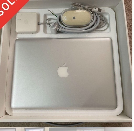 Macbook Pro corei7 メモリ16GB ハードディスク750GB