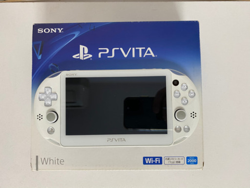 値下げしました！超美品！psvita PCH2000 wifiモデル　ホワイト