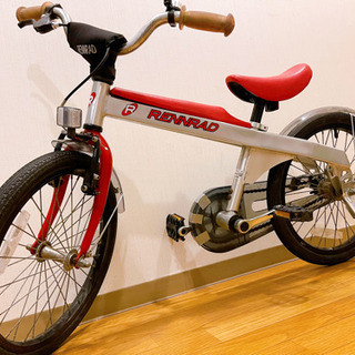 RENNRADドイツ製キッズ自転車18インチ　レンラッド