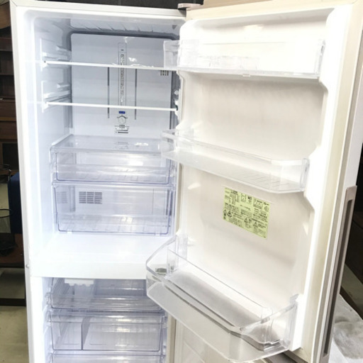SHARP 冷凍冷蔵庫　270L 2ドア冷蔵庫　シャープ　プラズマクラスター