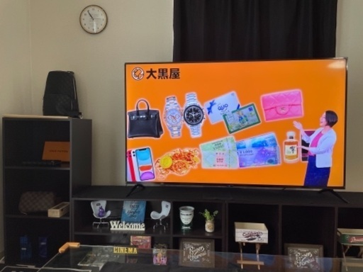 本日のみ美品2020年型4K58型液晶テレビ