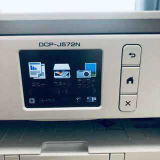 数回使用】brother DCP-J572N wifi 印刷機 コピー機