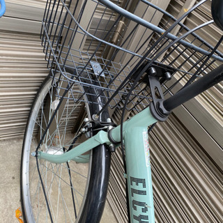 26インチ エルシコV グリーン 自転車