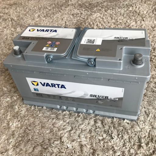 ドイツ製 VARTA バッテリー 595-901-085 G14 AGM バルタ シルバーダイナミック 595901085 高性能 輸入車用バッテリー カーバッテリー アイドリングストップ車