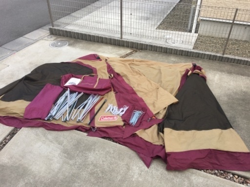 【コールマン_テント/スクリーンタープ/シェルター】Tough Screen Tarp/400 タフスクリーンタープ400　バーガンディ【廃版/限定】