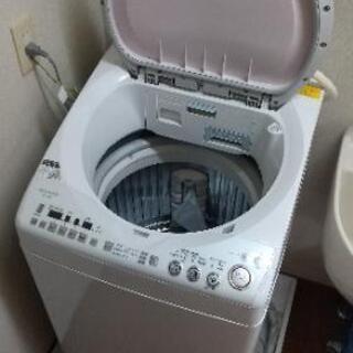 洗濯機【SHARP/ES-TX800】 中古シャープ 8．0kg全自動洗濯機 ES-TX800-P - 無限堂東京店