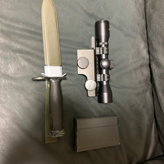その他 M14ライフル 電動ガン 銃剣付き