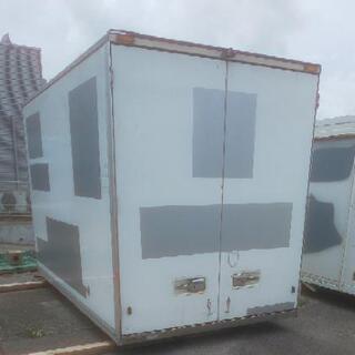 香取市山之辺】【鍵付き】【床はステンレス】【3t車でも配送可】中古