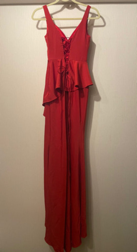 【値下げしました】ドレス (赤)
