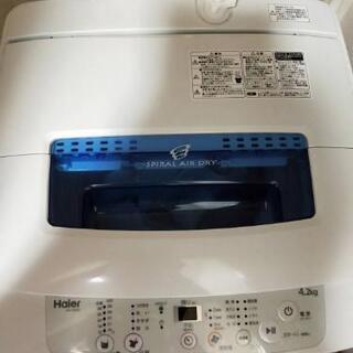 【ネット決済】【洗濯機】美品Haier JW-K42M 2017年製