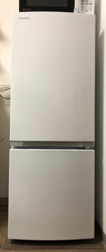 【値下げしました】東芝冷蔵庫153L 2019年製  使用一年未満です。