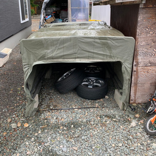 軽トラ用 幌セット まだまだ使用可能 【公式通販】