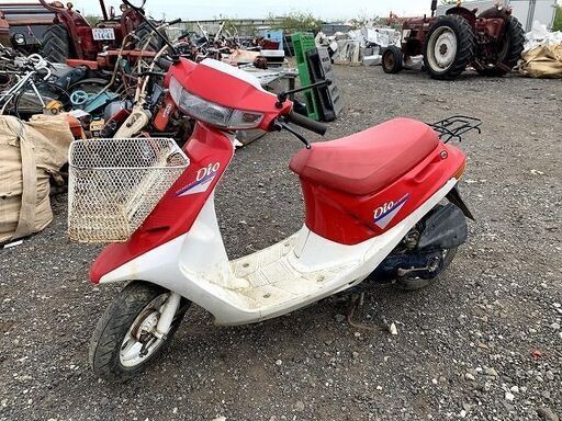 【札幌厚別バナナ】ホンダ/HONDA/スクーター/Dio/ディオ/不動車/書類なし・鍵付/  ジャンク/発送不可/札幌厚別まで引取願います♪