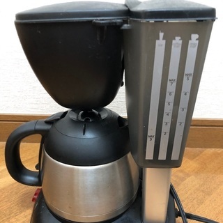 コーヒーメーカー　１リットル　ステンレス製ポット