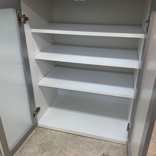 在庫入替の為値引 ☆モイス付き☆レンジボード ミドルサイズ キッチン 