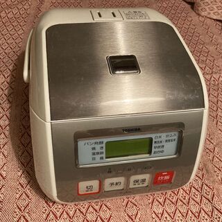TOSHIBA 3合炊き炊飯器 RC-5PS　マイコン保温釜