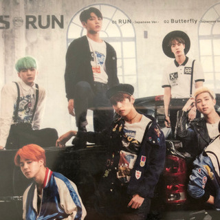 bts RUN CD 未再生