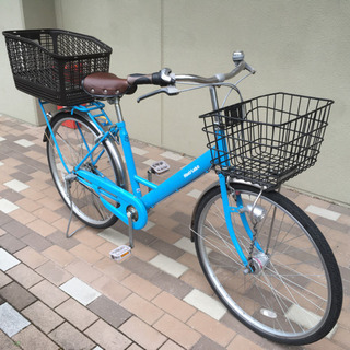 自転車(三段変速　自動ライト)