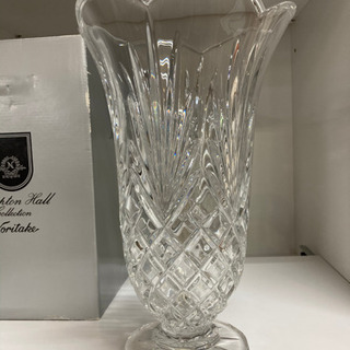 ノリタケ クリスタル ハンプトンホール 花瓶　未使用品