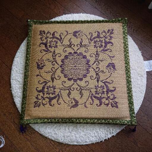 夏用 い草大判座布団 あけ 万能倉の家電の中古あげます 譲ります ジモティーで不用品の処分