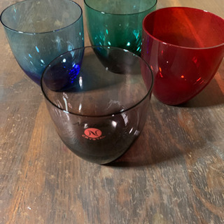 Noritakeのレトロなグラス（4個）