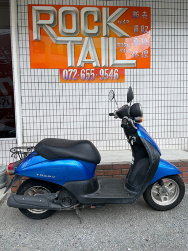 ★6万円！トゥデイ　インジェクションモデル　セル1 実働車★ホンダ　原付　スクーター