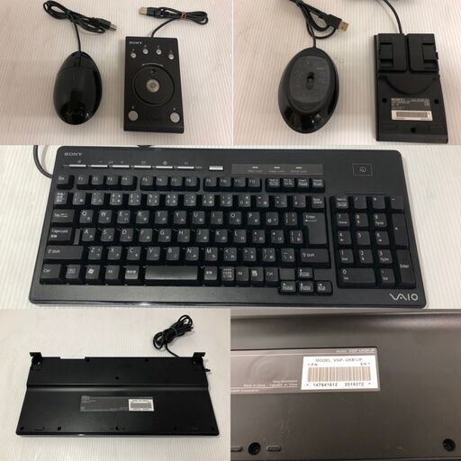SONY(ソニー)★VAIO(バイオ)★PC+モニター+スピーカーペア+キーボード+マウス+ジョグコントローラーセット★ブラック SONY(ソニー)☆VAIO(バイオ)☆PC+モニター+スピーカーペア+キーボード+