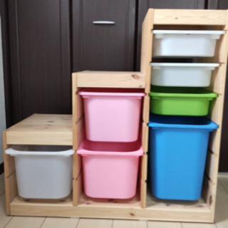 値下げ】IKEA トロファスト 階段 収納