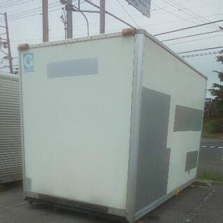 香取市山之辺】【床はステンレス】【3t車でも配送可】中古コンテナ 長