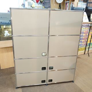 商談中【愛品倶楽部柏店】USMハラー 　ハラーシステム　リビングボード　ベージュ【店舗同時販売中】