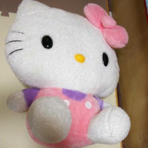 ハローキティちゃんぬいぐるみ特大縦42横37
