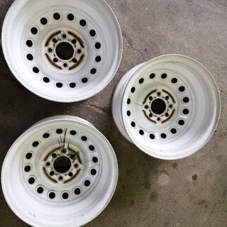 中古スーパーラップホイール　13インチ　３本