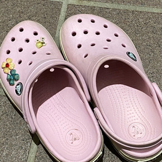 kids クロックス　crocs 18.5cm ピンク