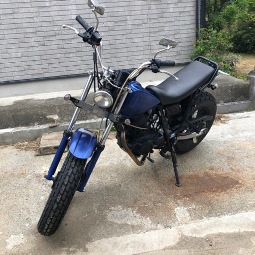 ヤマハ TW200 エンジン 実働 切開した ヤマハ TW200 エンジン 実働 切開した