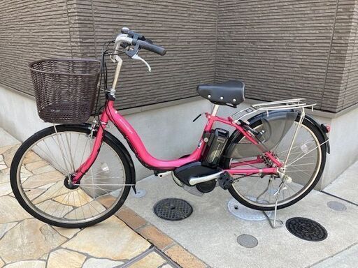 バッテリーほぼ新品！ヤマハ　パスナチュラ　8.7Ah　24インチ　 電動自転車　電動アシスト自転車　516②