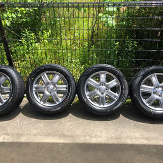 IQ 純正タイヤ　DBA-NGJ10 175/65R15 ほぼ未使用　バリ山　ホイール美品