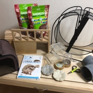 ハリネズミ飼育セット一式