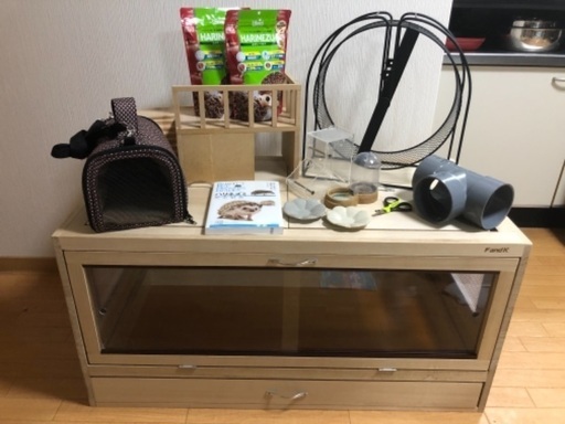 ハリネズミ飼育セット一式
