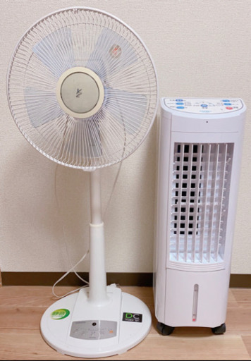 極美品　冷風機　冷風扇　(ほしい方は扇風機もお付けします)