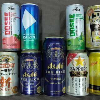 【1000円】ビール　チューハイ　エナジードリンク　一式
